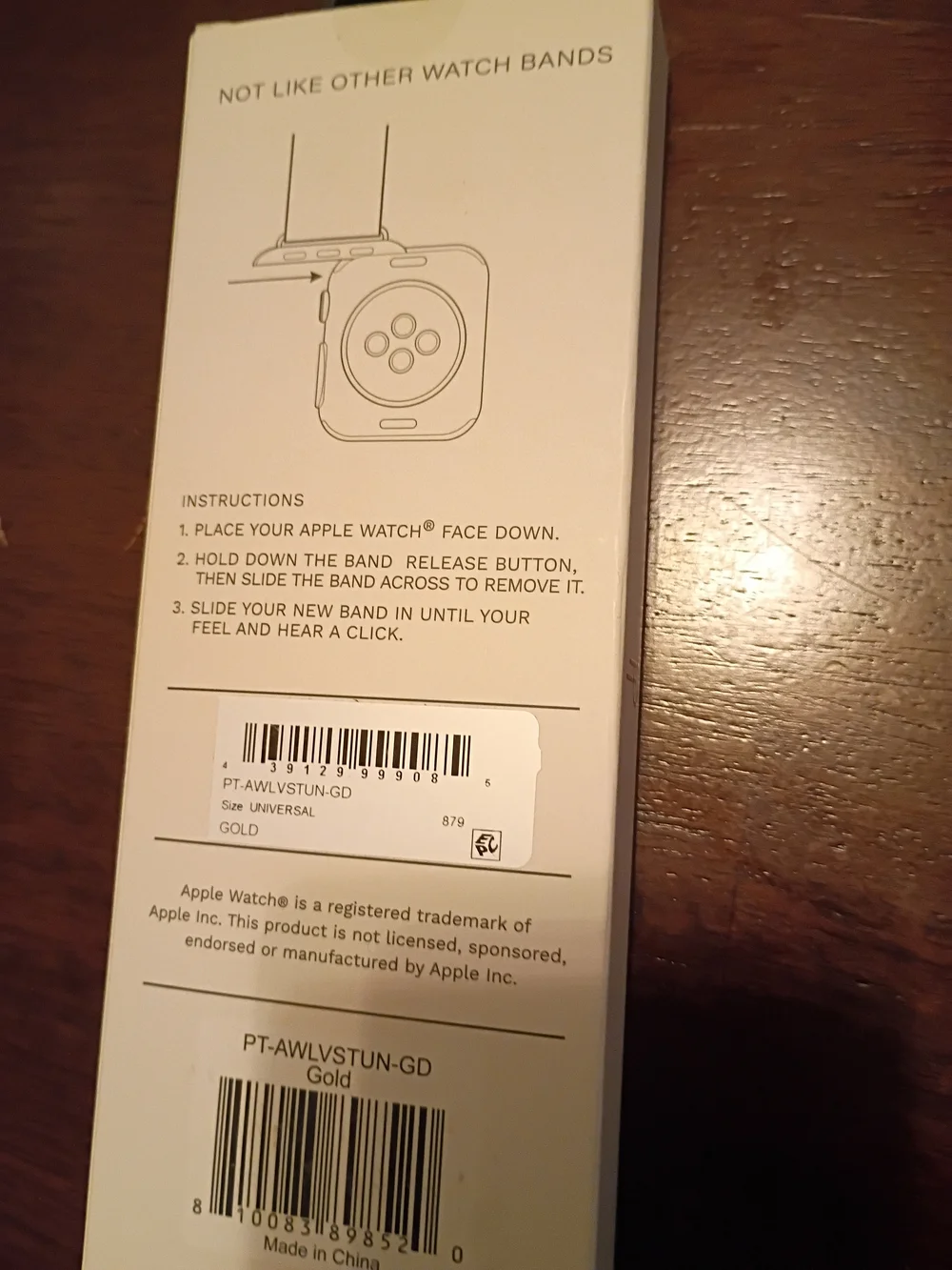 Universal Gold Bracelet Band for Apple Watch